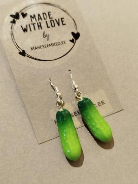 Gardener earrings CUCUMBER