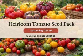 Heirloom Tomato Seed Assortment – 11 Unique Tomato Varieties for Your Garden