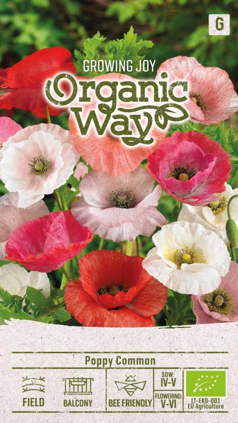 Packet - POPPY COMMON MIX - seeds