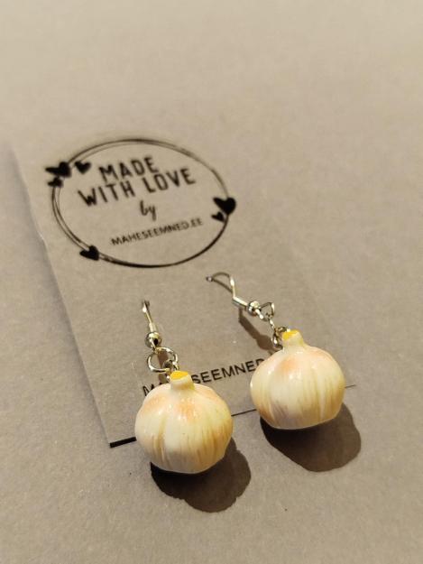 Packet - Gardener earrings GARLIC